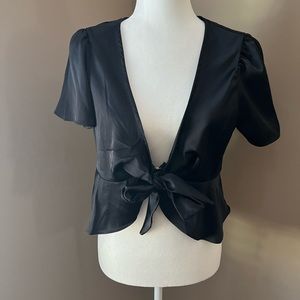 Wild Fable Tie Front Blouse